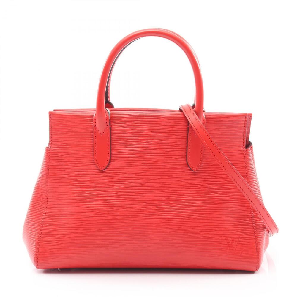 Louis Vuitton Marly Epi Coquelicot Red Handbag Leather Red